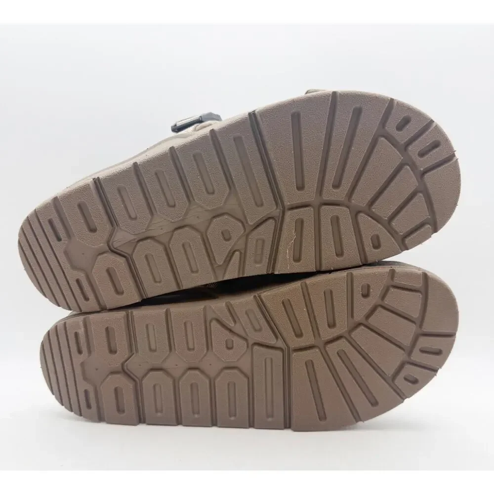 Seichi Mens Yoroi V2 Slide Sandals Size 11 EU 44 Taupe NIB